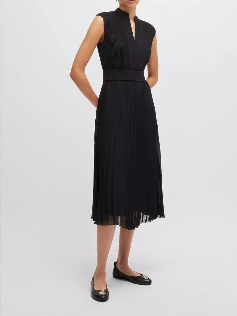 Hugo Boss Ballerina Pumps with Double B Monogram Hardware 2