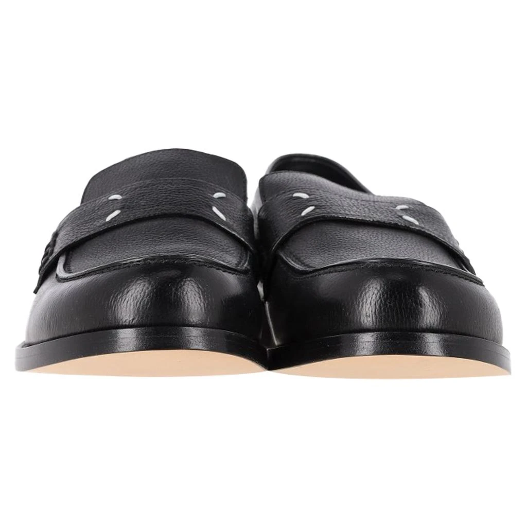 MAISON MARGIELA 4-Stitch Loafers in Black Leather 2