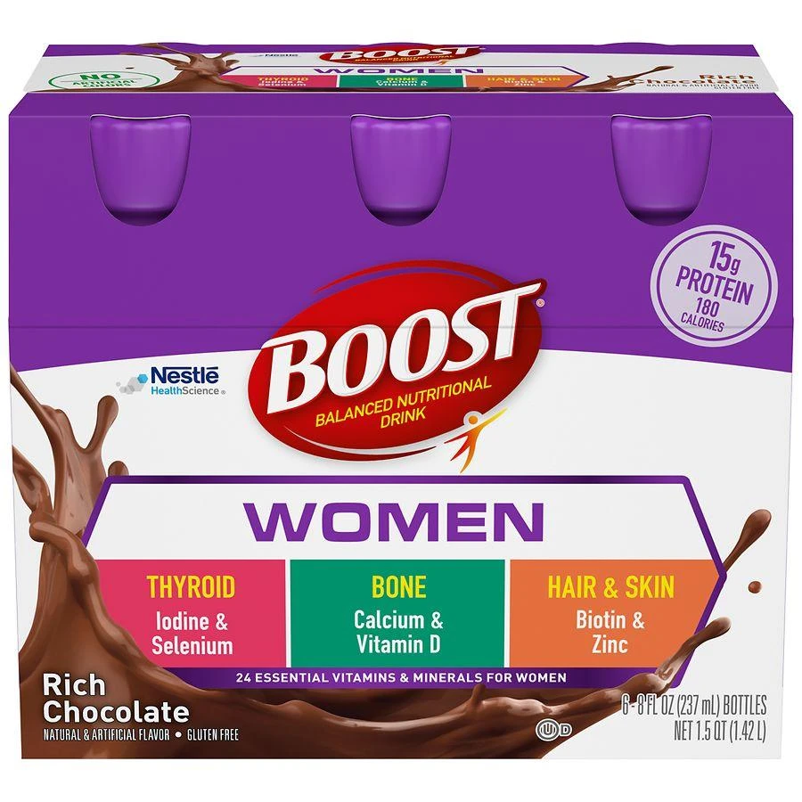 Boost Women Balanced Nutritional Drink Rich Chocolate