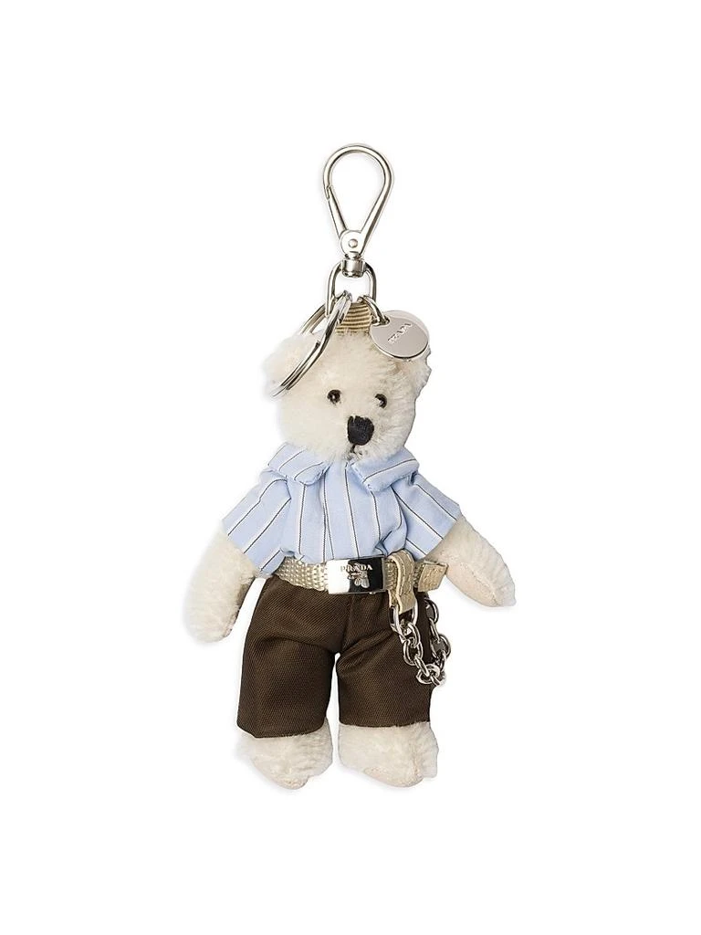 Prada Teddy Keychain Charm
