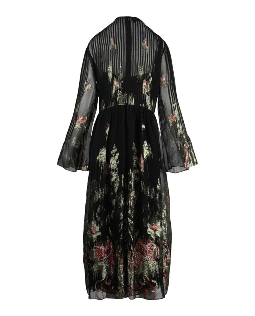 chinese dress ladies Gucci Liberty-print Crepe Maxi Dress – Runway Catalog