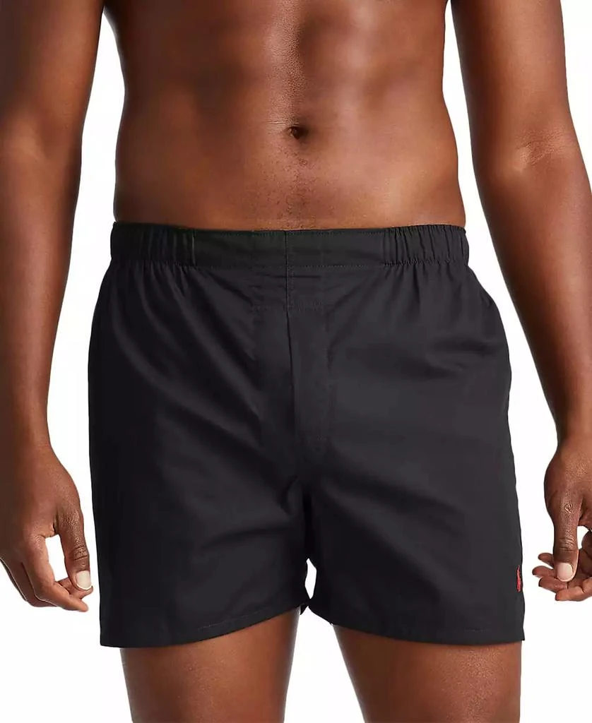 Ralph Lauren Men's 3-Pack Classic Woven Cotton Boxers 4