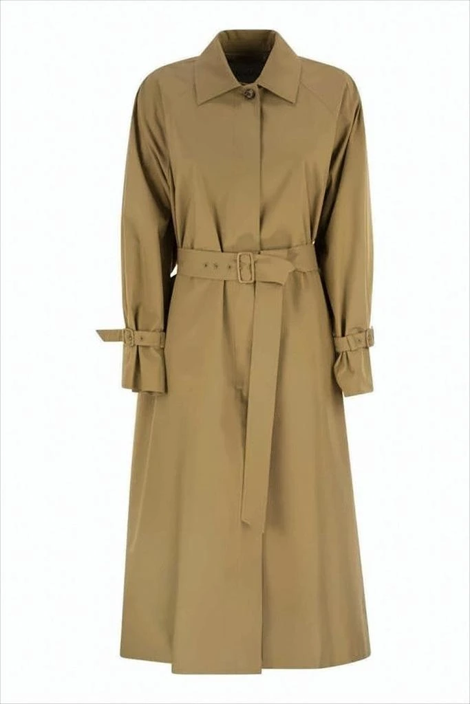 Max Mara Structured Brown Trench Coat