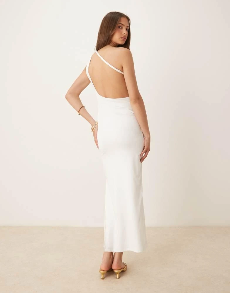 princess polly baby blue dress Bodycon Dress One Shoulder White Maxi Dress Athena One Shoulder Maxi Dress  Off White Fashion Nova