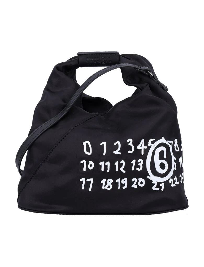 MM6 MM6 Maison Margiela Logo Printed Japanese Crossbody Bag 1