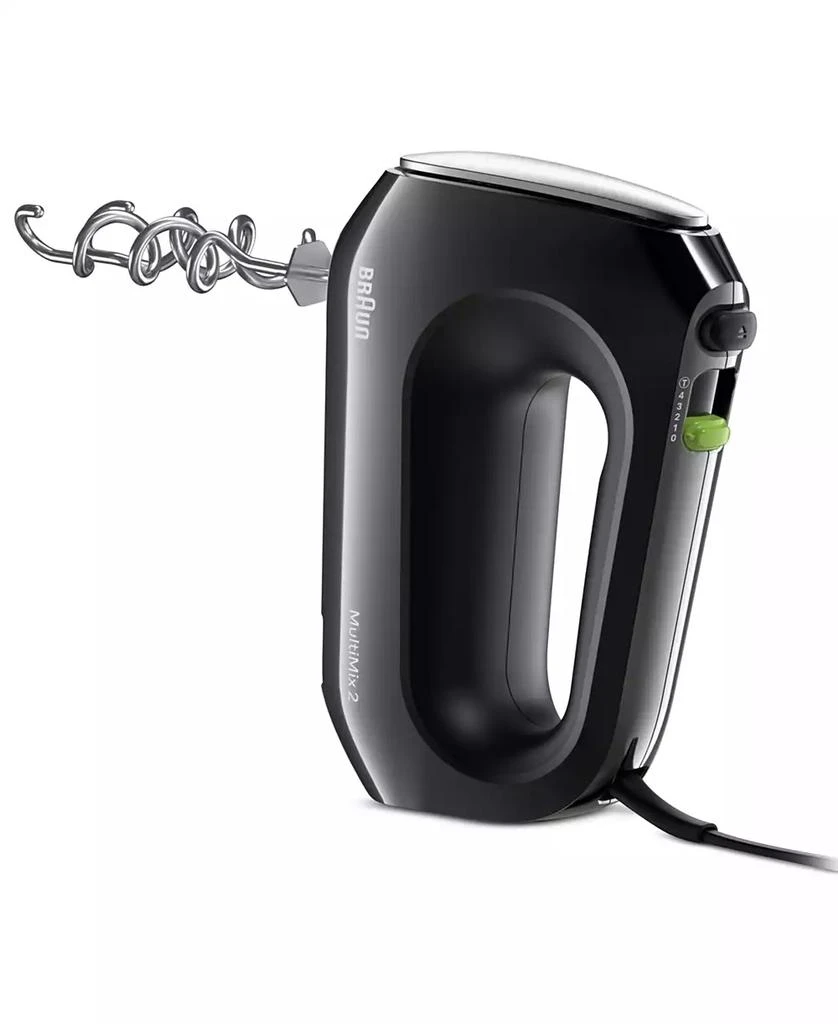 Braun Multimix2 5-Speed 250-Watt Hand Mixer, Black 2