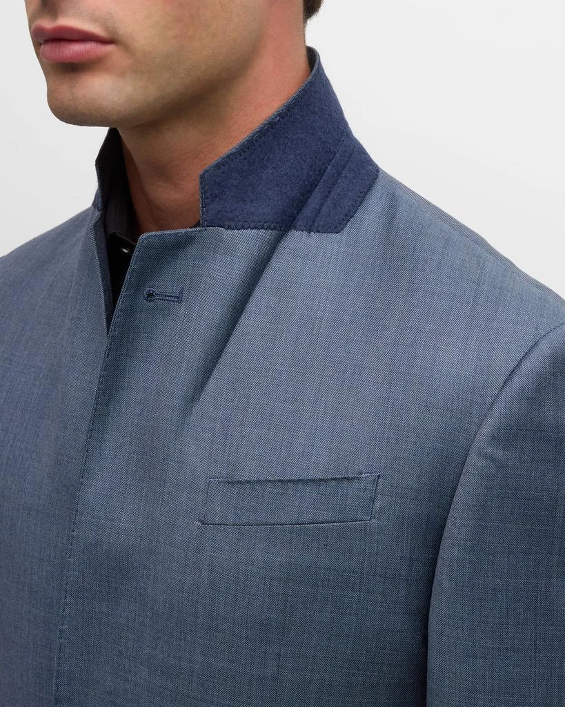 Emporio Armani Men's Solid Wool-Blend Suit 10
