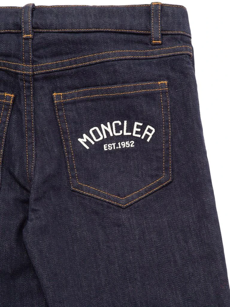 Moncler Reactive Dye Cotton Blend Denim Jeans 3