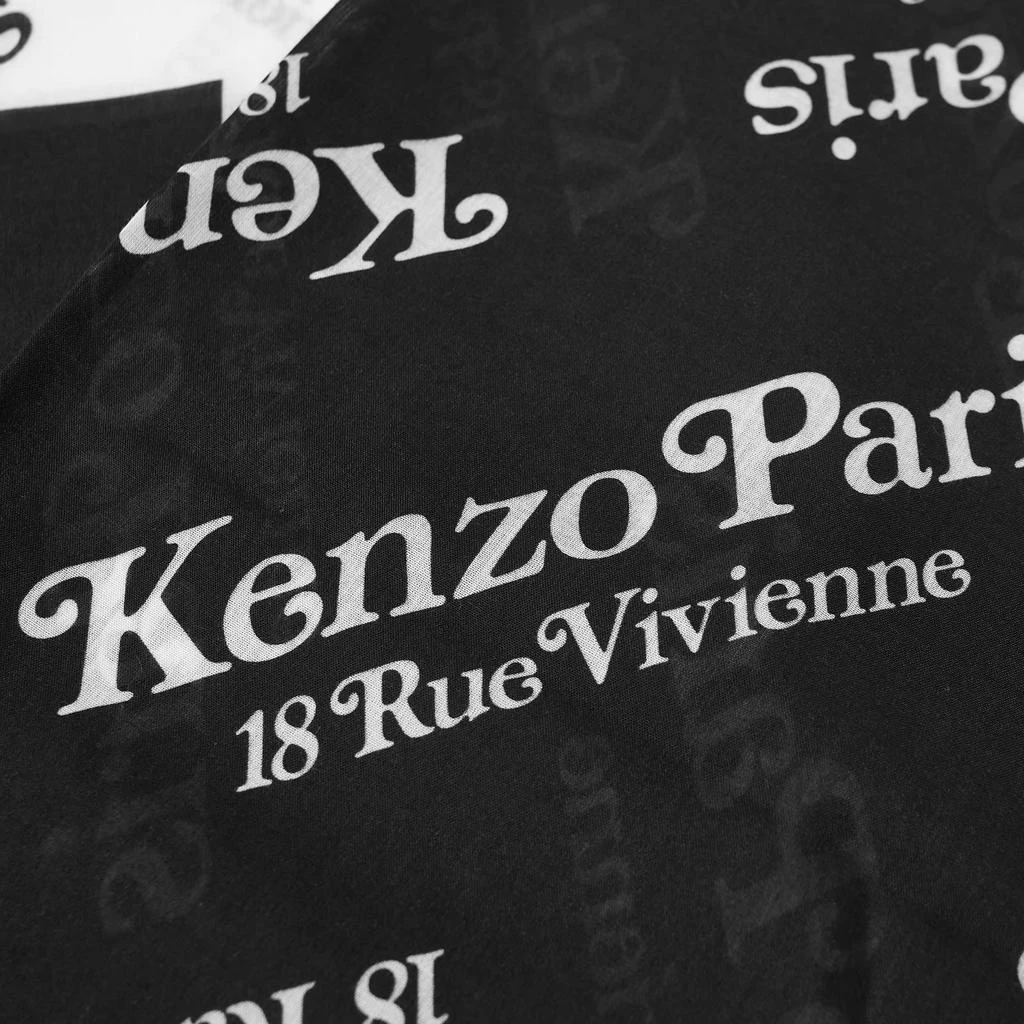 Kenzo Kenzo Stole Logo Scarf 3