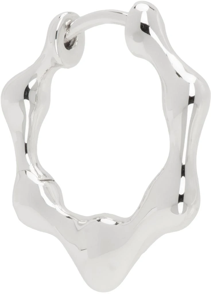 Maria Black Silver Milla 11 Huggie Single Earring 2