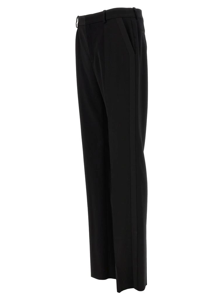 Saint Laurent Tucked-Up Pants Black 3