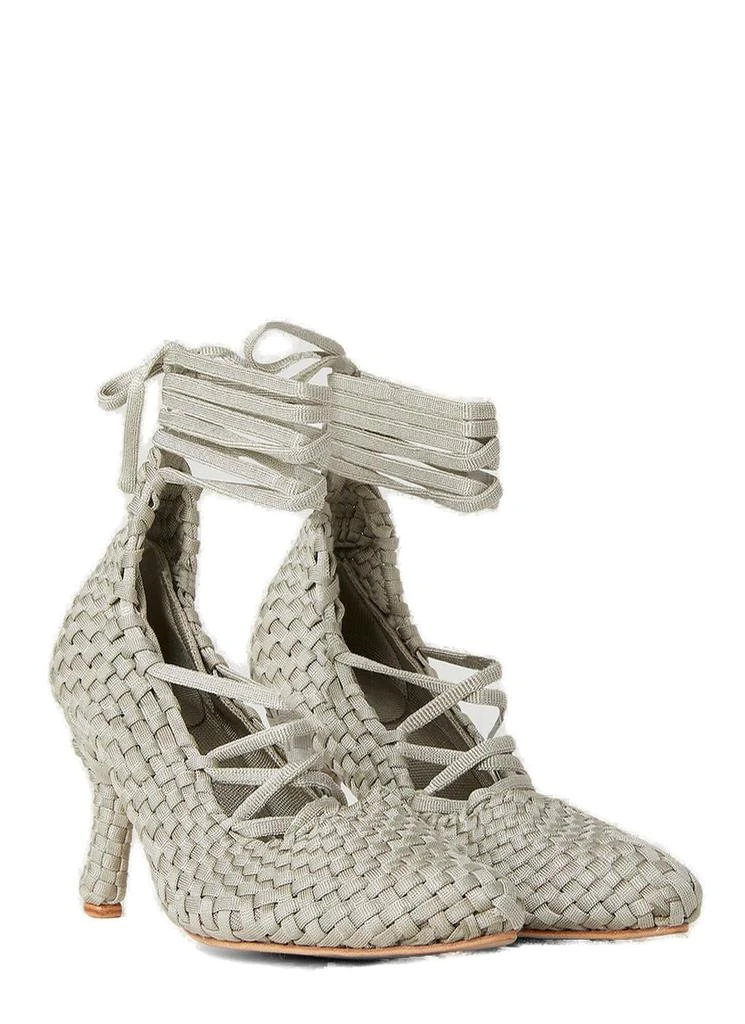 Isa Boulder Isa Boulder Weavestrap Pointed Toe Pumps 3