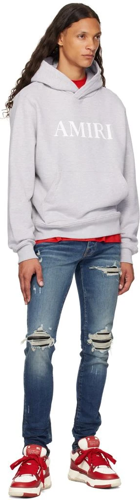 AMIRI White & Red MA-1 Sneakers 5