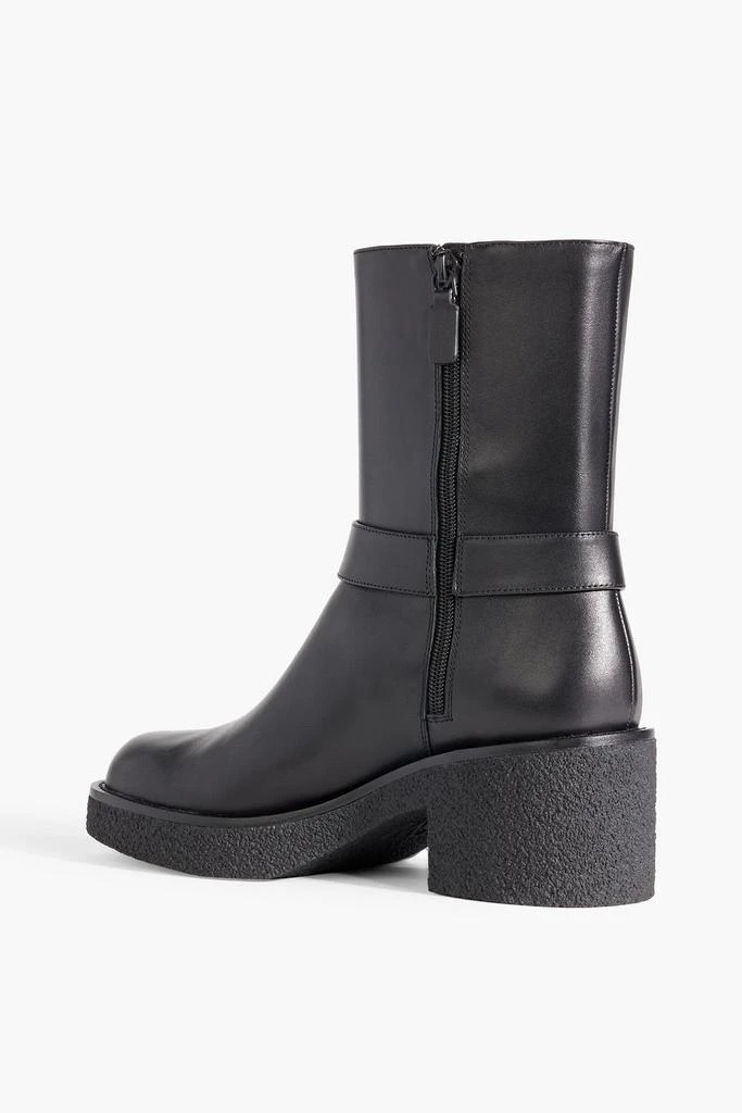 Stuart Weitzman Mountain Buckle leather ankle boots 3