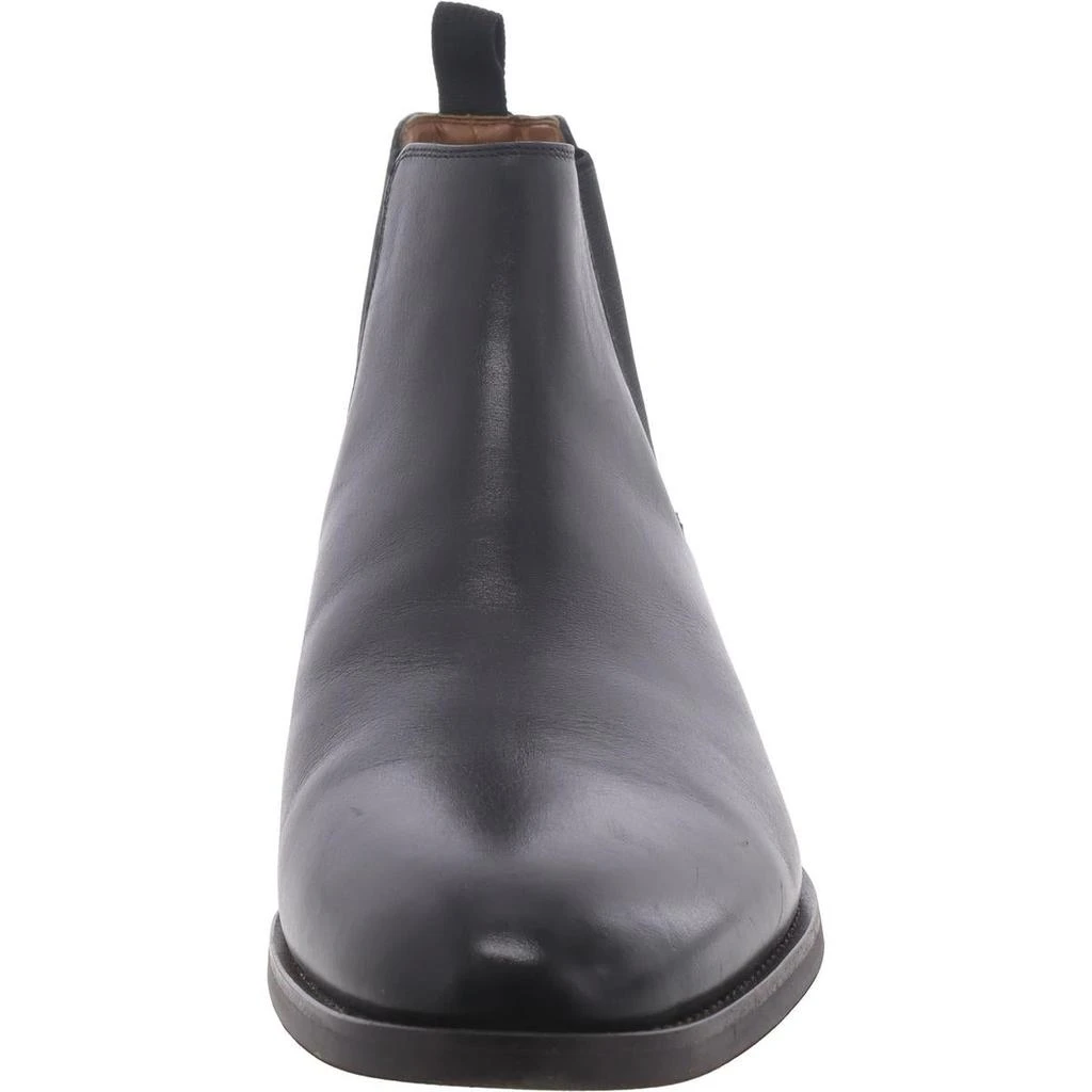 Shop Agate Mens Leather Ankle Chelsea Boots on Sale at 