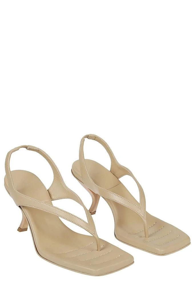 GIA BORGHINI GIA BORGHINI Rosie Open Toe Slip-On Sandals 5