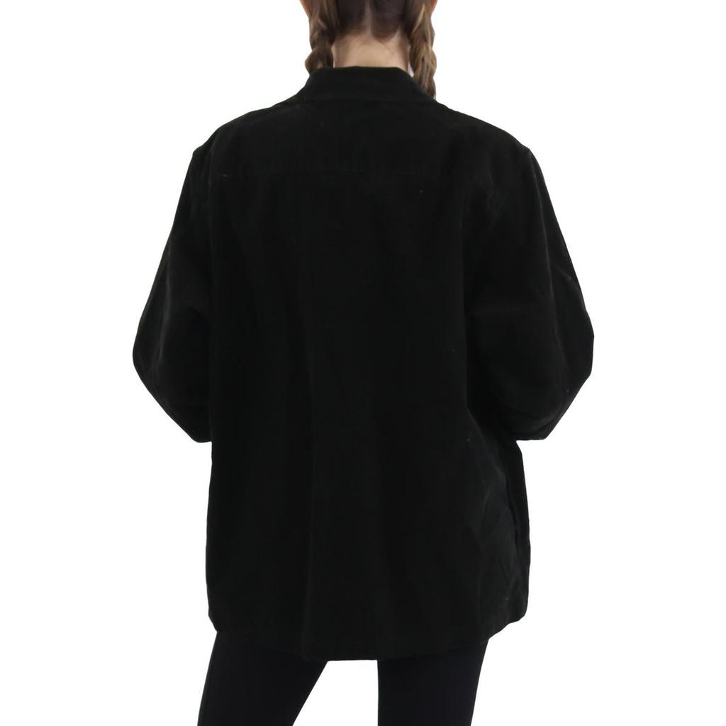 NN07 Womens Corduroy Ribbed Shirt Jacket