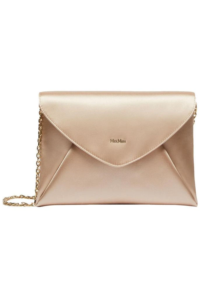 Max Mara Viscose and silk satin clutch bag 1