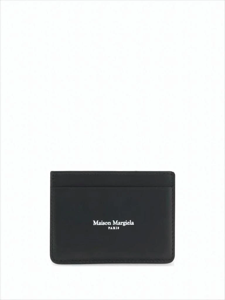 MAISON MARGIELA Rectangular Leather Wallet With Embossed Logo