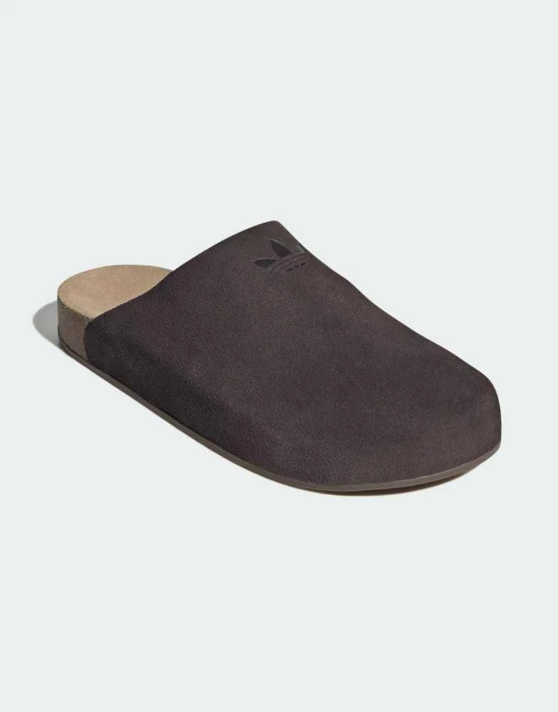 Adidas adidas Originals Adimule slides in dark brown  display picture 1