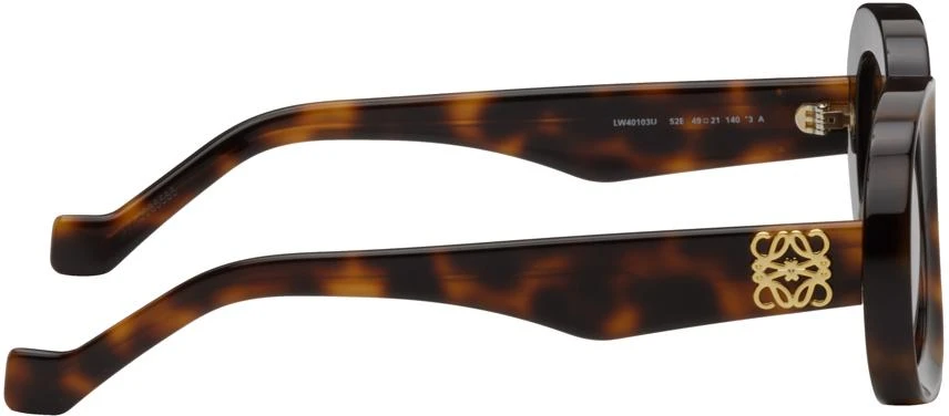 Loewe Tortoiseshell Oval Sunglasses 2