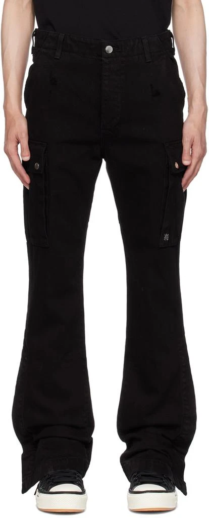 AMIRI Black M-65 Denim Cargo Pants 1