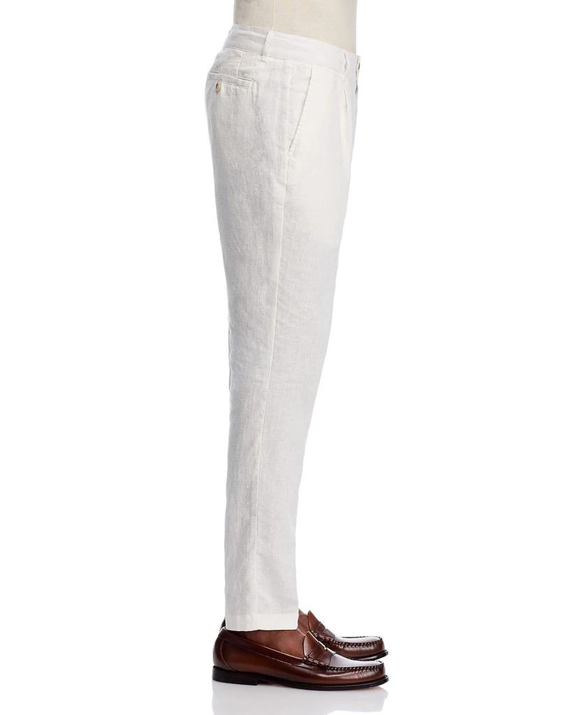 Onia Linen Tapered Pleated Pants 4