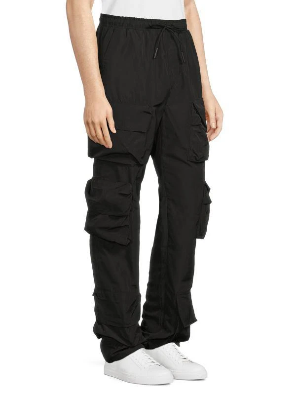 American Stitch Double Cargo Pocket Flat Front Pants 3