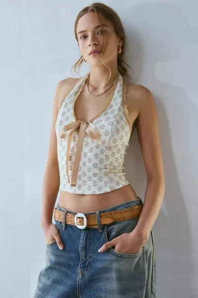 Kimchi Blue Kimchi Blue Farrah Scooped Halter Top 2