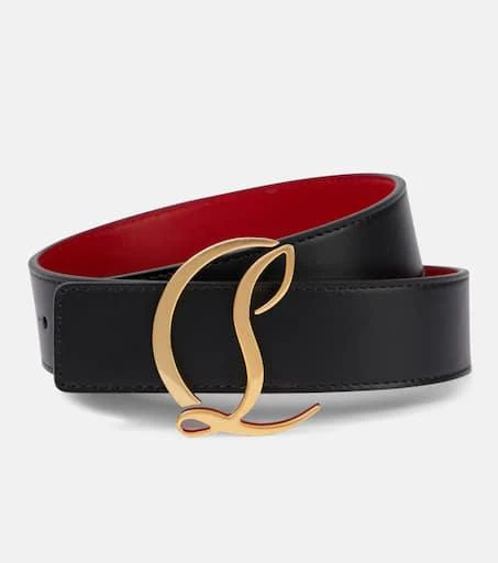 Christian Louboutin CL logo leather belt 1