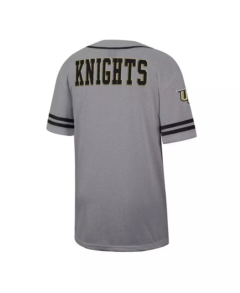 Colosseum Men
s Gray UCF Knights Free Spirited Baseball Jersey 2