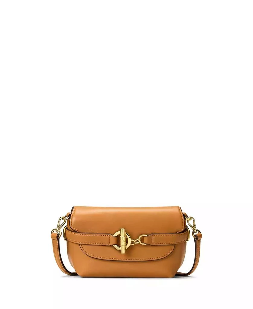 Ralph Lauren Mini Leather Blaike Crossbody Bag 2