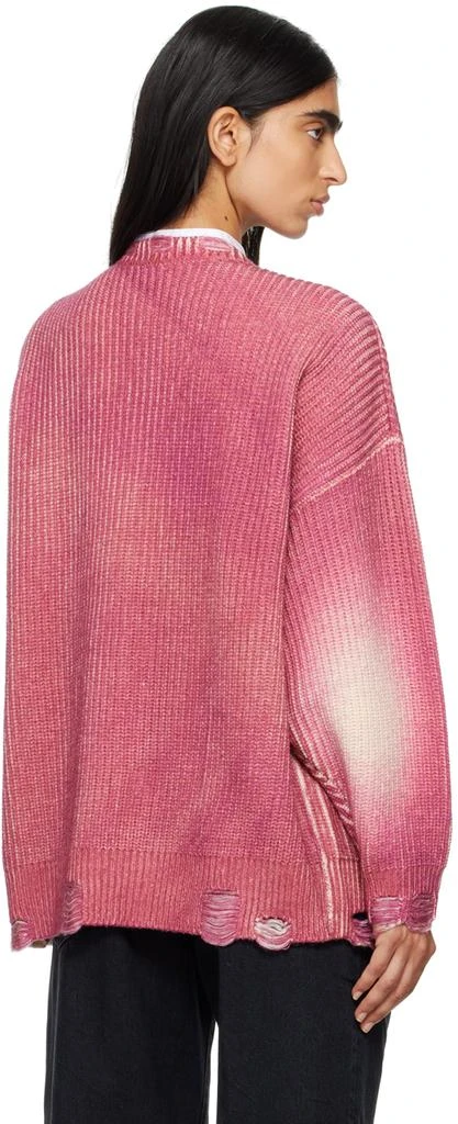 R13 Pink Oversized Cardigan 3