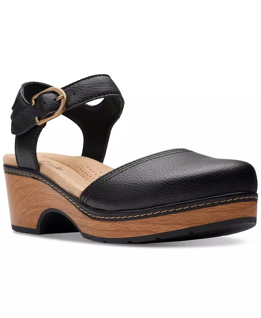Clarks Paizlee Bay Clog-Style Block Heel Platform Shoes 1