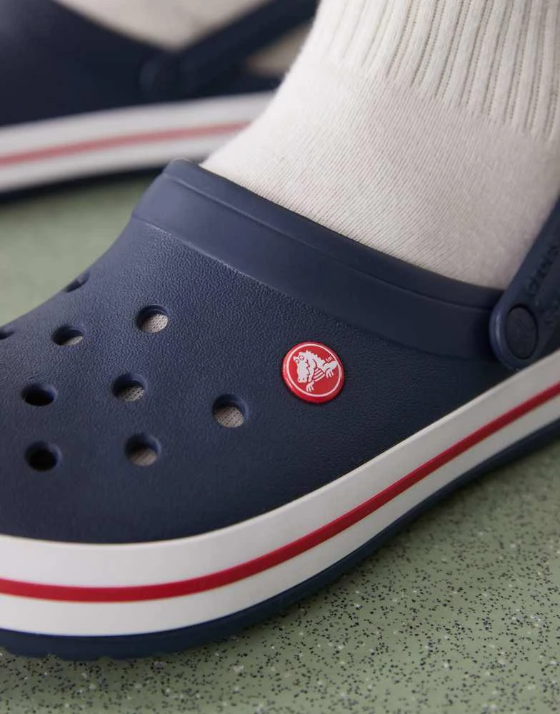 Crocs Crocs Crocband clogs in navy 2
