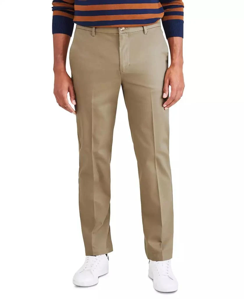 Dockers Men's Signature Straight Fit Iron Free Khaki Pants with Stain Defender 1