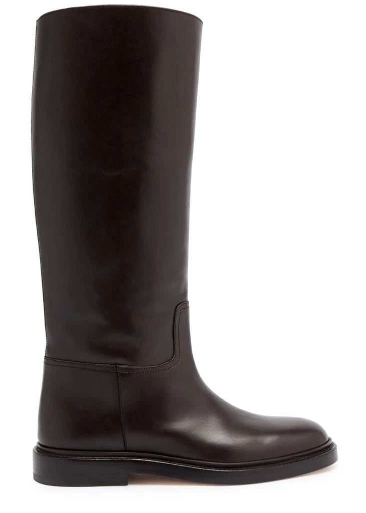 LEGRES Leather knee-high riding boots 1