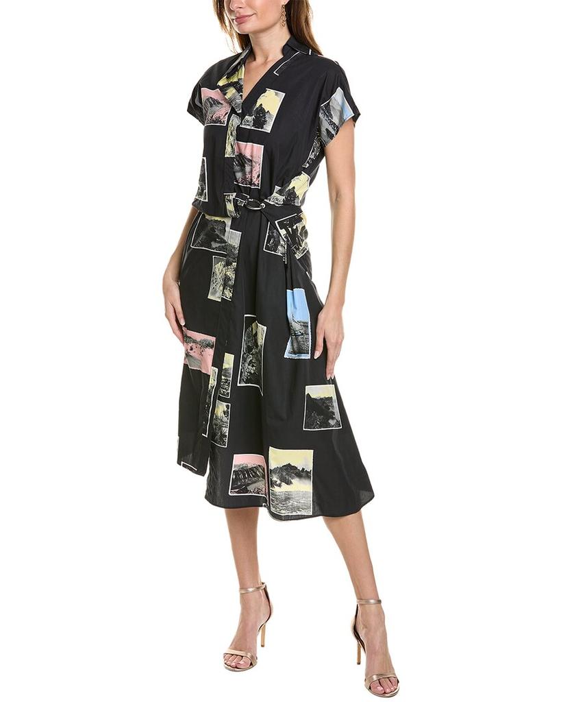 Cedric Charlier Cedric Charlier Buckle Shirtdress