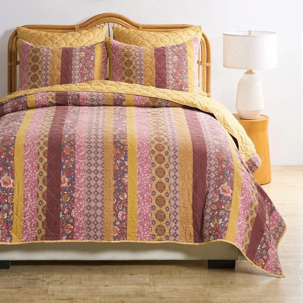 BreeBe Marigold Quilt Set 3-Piece King/Cal King 2