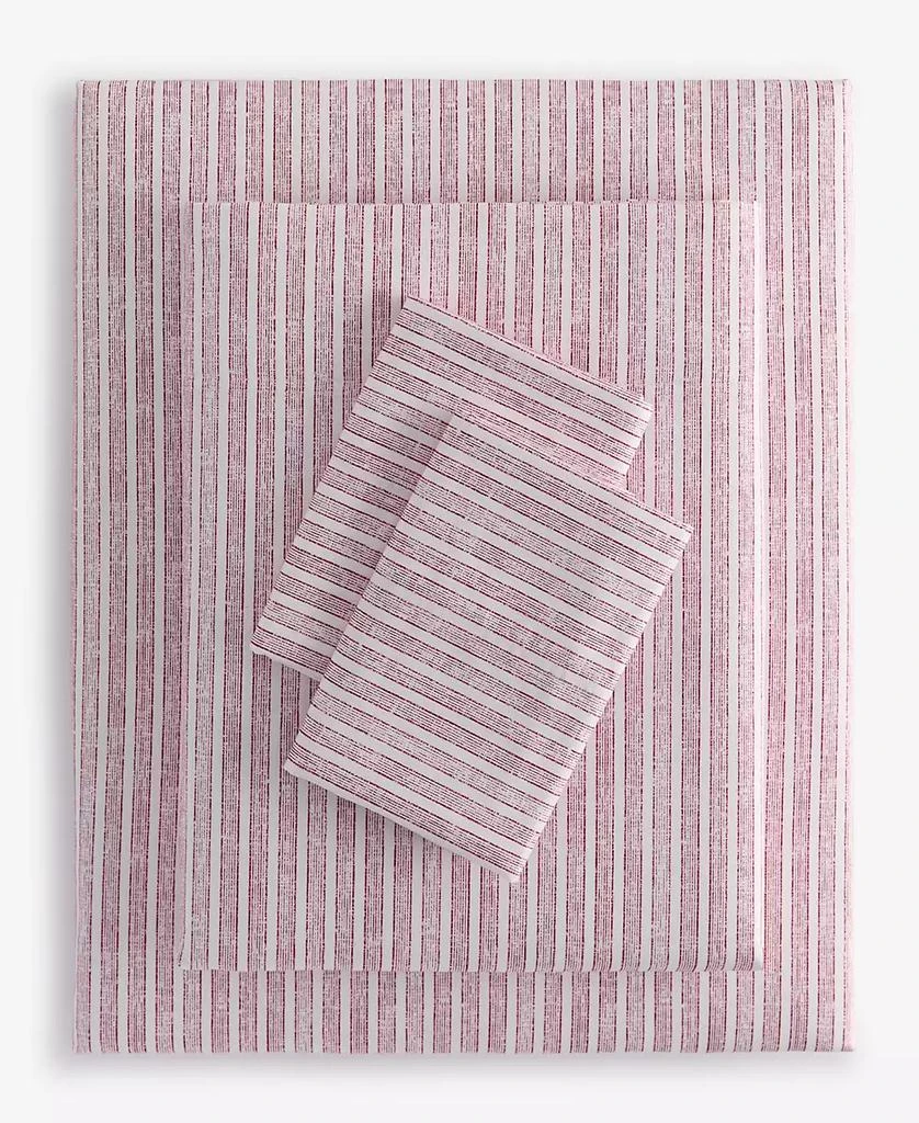 Charter Club 550 Thread Count Printed Cotton 4-Pc. Sheet Set, Queen, Exclusively at Macy’s 12