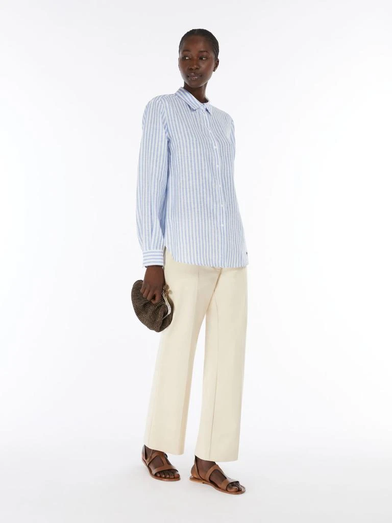 Weekend Max Mara Striped linen shirt 5