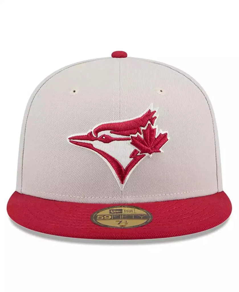 New Era Men's Red Toronto Blue Jays 2024 Fourth of July 59FIFTY Fitted Hat 4
