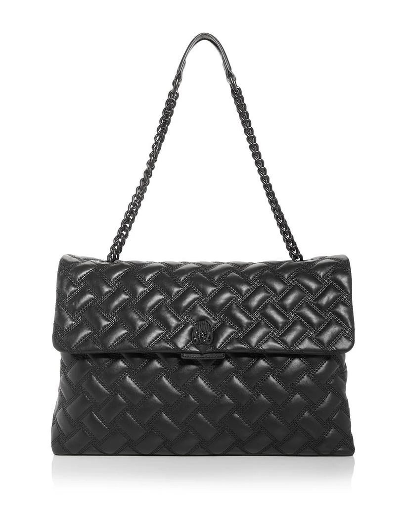Kurt Geiger Kensington Drench XXL Quilted Leather Shoulder Bag 1