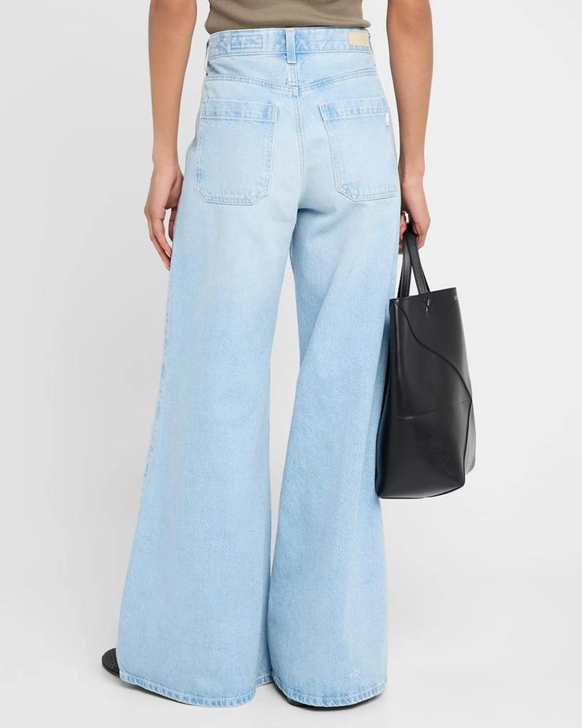 AG Jeans Posey Mid-Rise Super-Wide Jeans 3