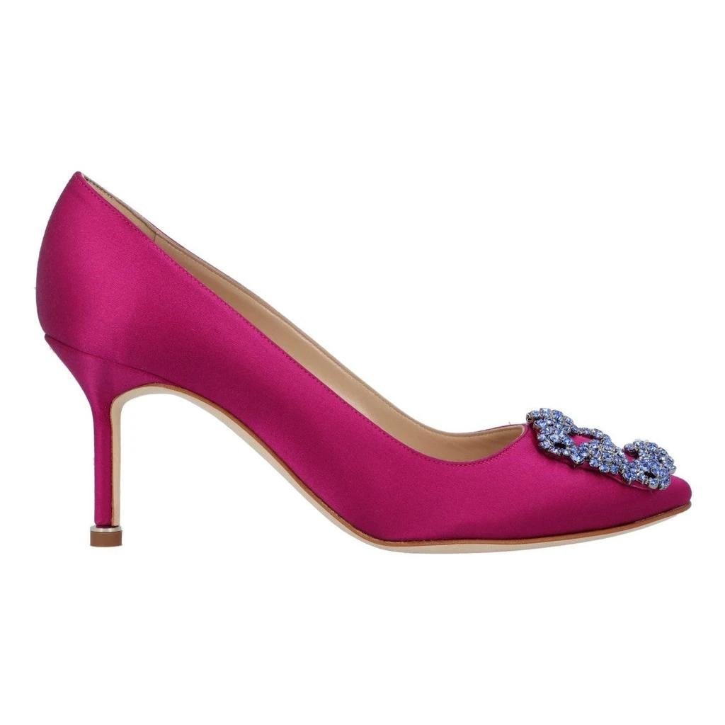 Manolo Blahnik Hangisi 070 Pump Pink 1