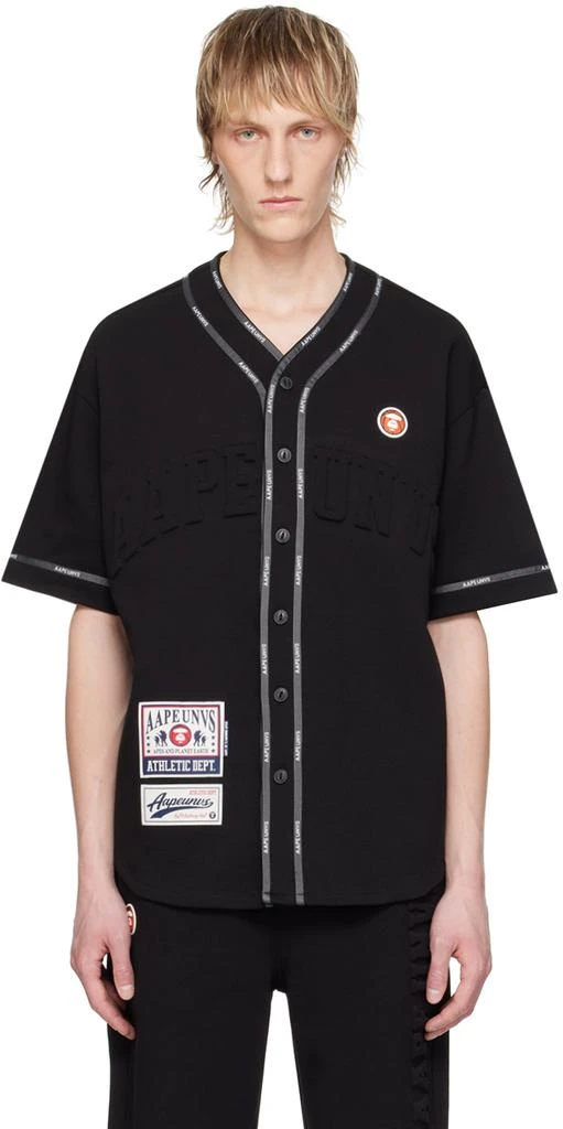 AAPE by A Bathing Ape Black Fancy Shirt 1