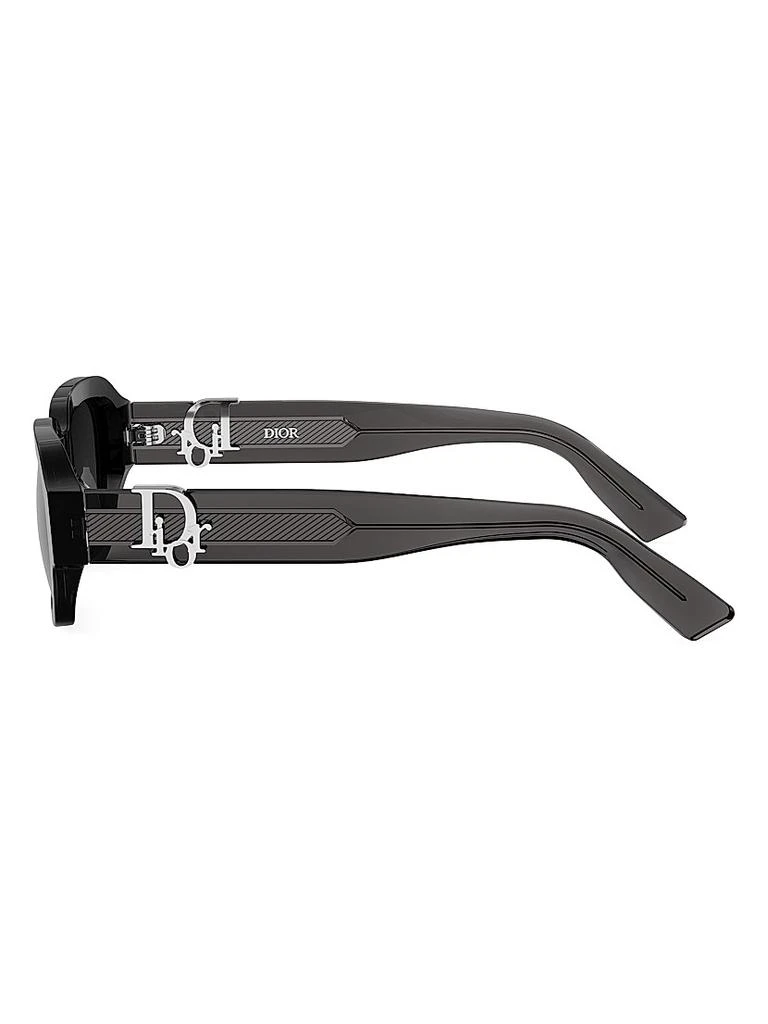 Dior DiorOblique S2I 52MM Rectangular Sunglasses 3