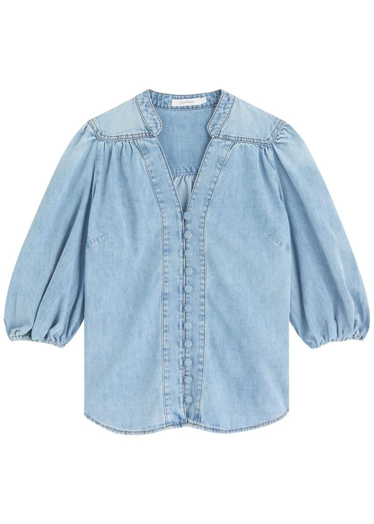 Zimmermann Lucky denim blouse 1