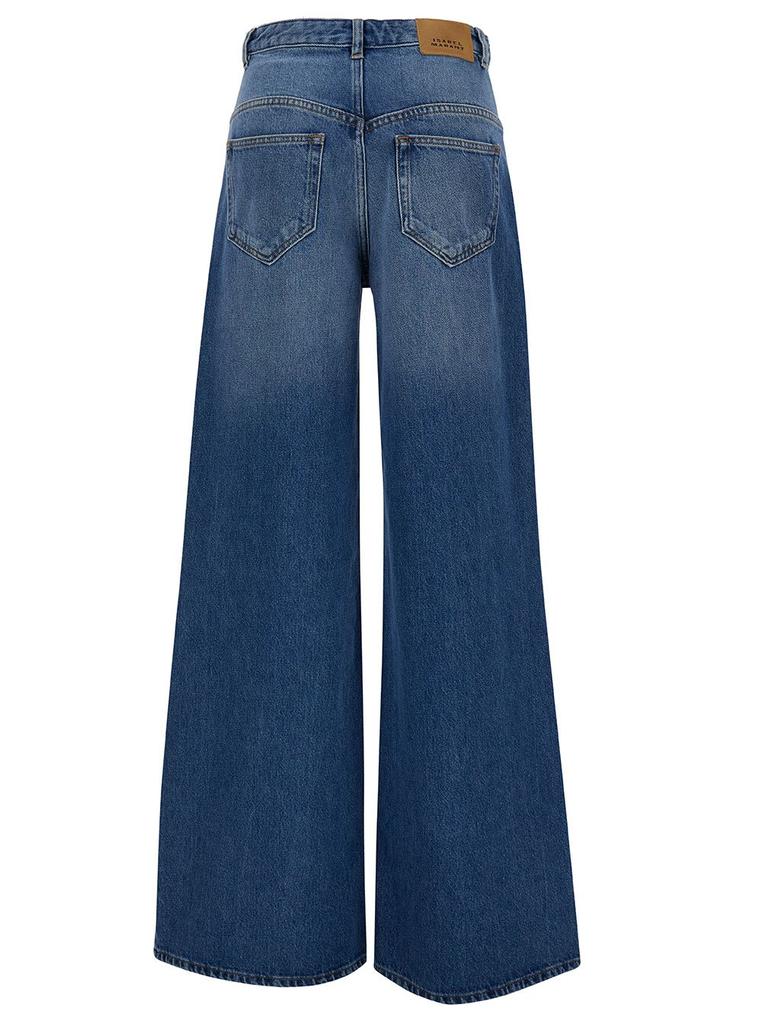 Isabel Marant Isabel Marant Lemony Wide-Leg Jeans