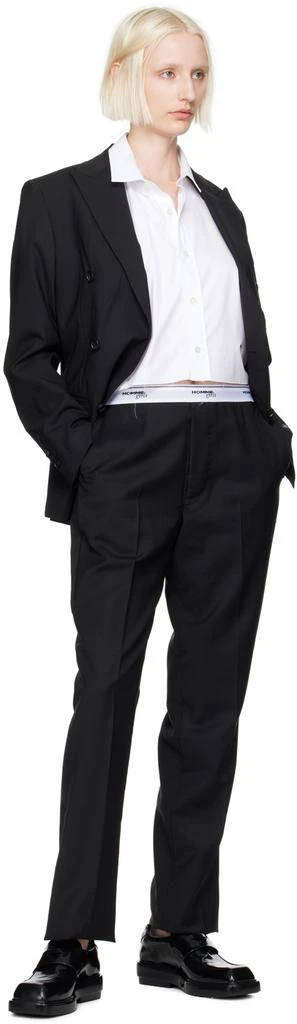 HommeGirls White Oversized Cut Shirt 4